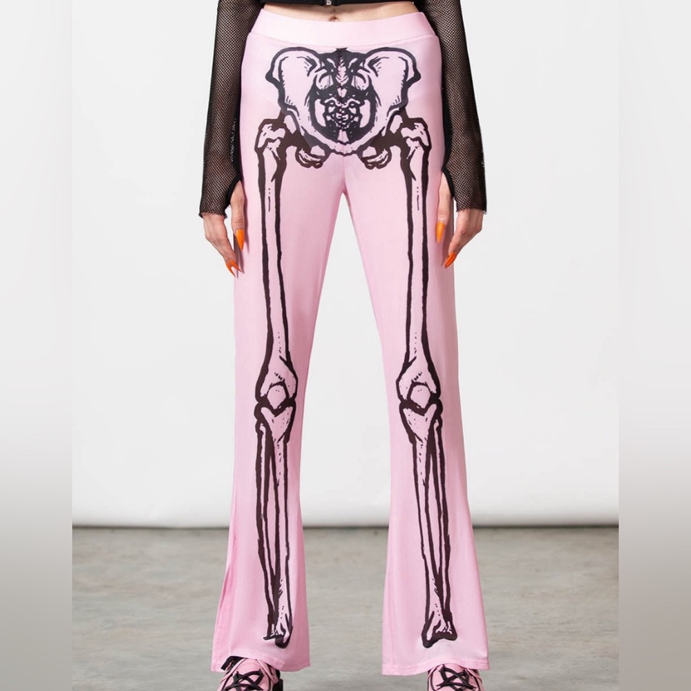 Killstar x Avril Lavigne Skeleton Pants